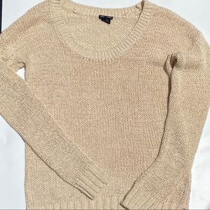 Luxe Club Monaco Light Weight Open Knit Sweater